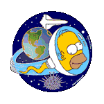 Homer im Weltall