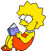 Lisa ein Buch lesend